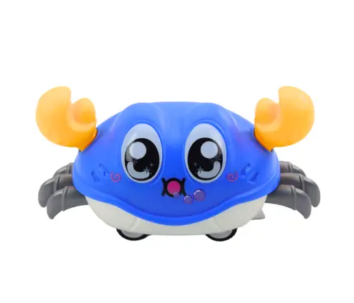 Interactive Crab With Tension Drive Riding Colorful