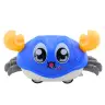 Interactive Crab With Tension Drive Riding Colorful