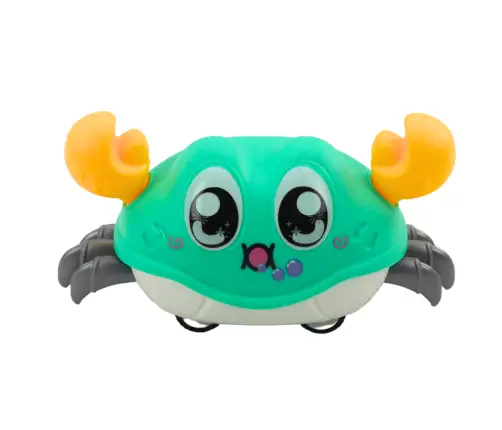Interactive Crab With Tension Drive Riding Colorful
