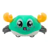 Interactive Crab With Tension Drive Riding Colorful