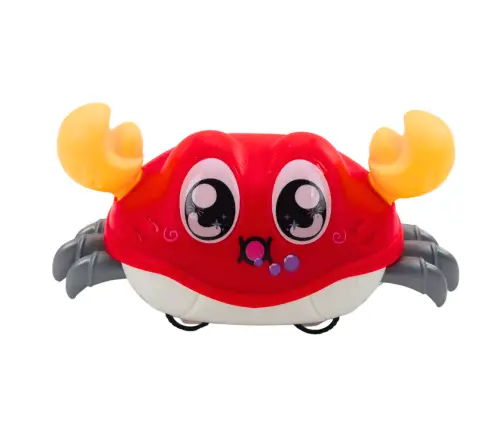 Interactive Crab With Tension Drive Riding Colorful