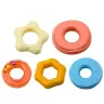 Tower of Wheels Sensory Puzzle for Toddlers Pastel 17cm Tower of Wheels Sensory Puzzle for Toddlers Pastel 17cm