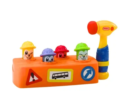Interactive Toy Colorful Mallet Hammer Hamsters Road Works