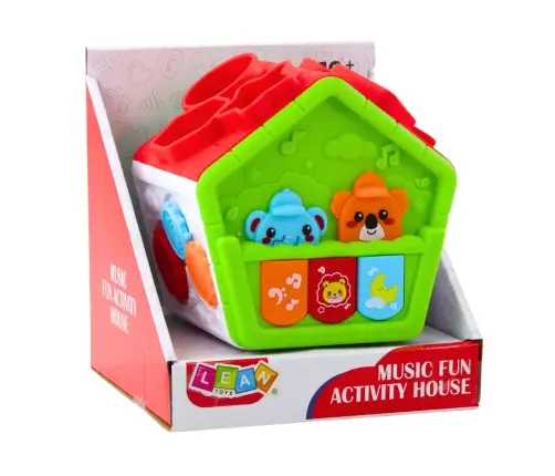 Interactive Educational Sorter House for Toddlers Green
