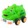 Remote Control RC Car For Toddlers Dinosaur Green