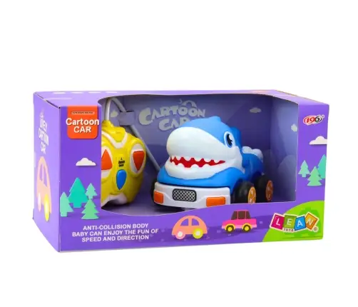 Remote Control Car RC For Toddlers Blue Shark