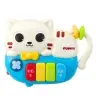 Mini Piano for Toddlers Kitten Blue Lights Sounds