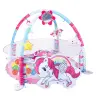 Baby Play Mat Ball Pool 3in1 Unicorn Pink