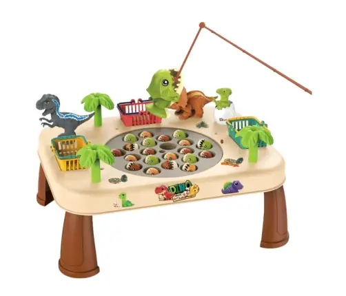 Electric Dinosaur Catching Table with Rotating Sounds