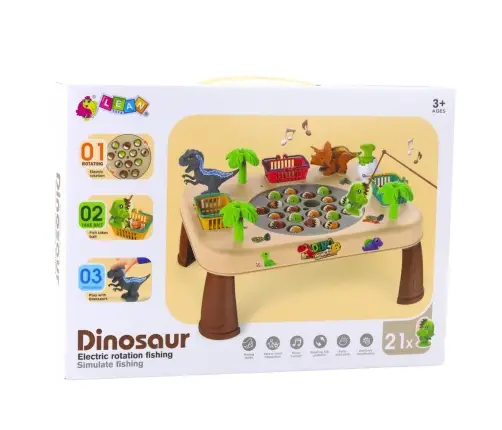 Electric Dinosaur Catching Table with Rotating Sounds