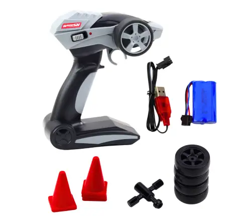 Drift Car RC Black Carbon 30km/h 1:16