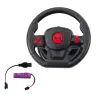 Remote Controlled RC Racing Car Steering Wheel Lights Sounds 1:12 Red