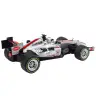 Remote Controlled RC Racer Steering Wheel Lights Sounds 1:12 Silver