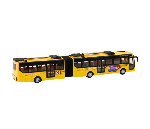 RC 1:32 Yellow Articulated Remote Controlled Trolleybus School Bus