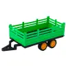 RC Green Remote Controlled Farm Tractor With Trailer