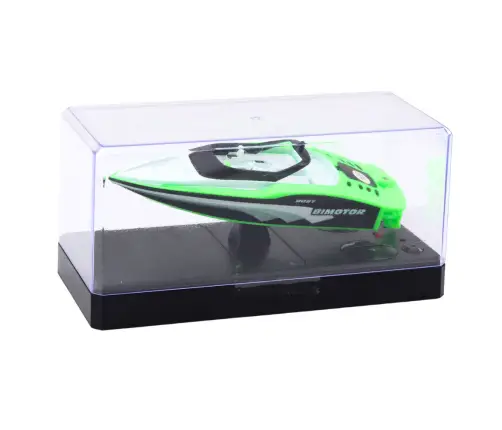 Remote Controlled RC Motorboat White-Green 15cm Remote Controlled RC Motorboat White-Green 15cm