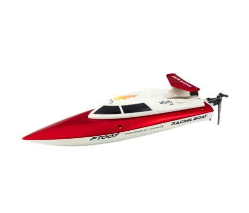 Vitality FT007 Remote Controlled RC Boat 1:16 White and Red