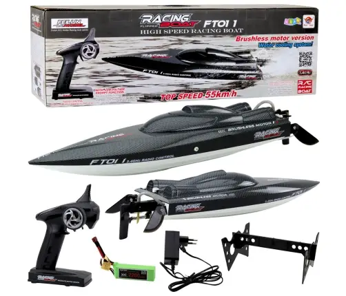 FT011 Remote Controlled RC Brushless Motorboat 55km/h
