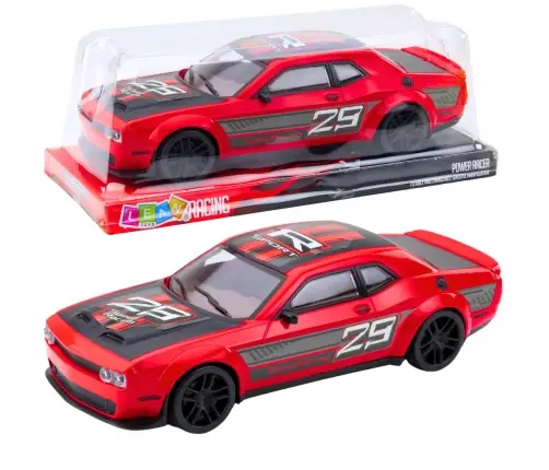 Sports Car Racing Rear-Wheel Drive Red