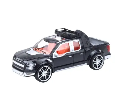 Set of Off-Road Car Black Tow Truck Red Sports Car 59cm
