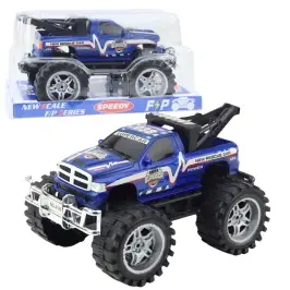 Rear-wheel drive off-road rescue vehicle with towbar, blue 27cm Rear-wheel drive off-road rescue vehicle with towbar, blue 27cm