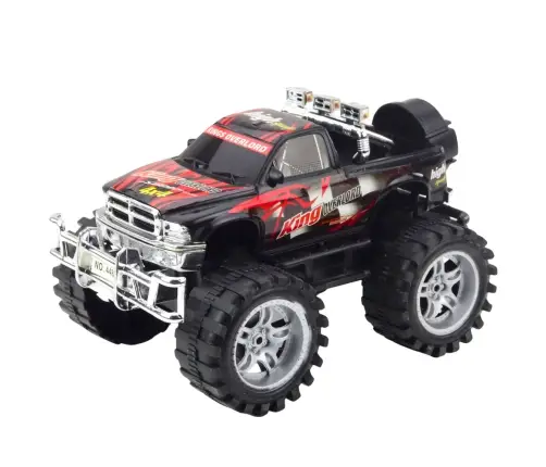 King Rear-Wheel Drive Off-Road Vehicle with Red and Black 27cm