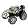 King Rear-Wheel Drive Off-Road Vehicle Green and Black 27cm