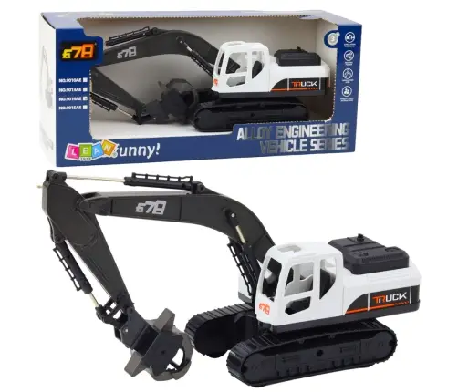 Crawler Excavator Grapple Movable Bucket 360° Rotation