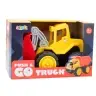 Backhoe Loader For Kids Sand Construction Vehicle Yellow