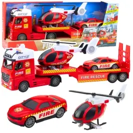 Fire Truck Helicopter Car Lights Sounds Set Fire Truck Helicopter Car Lights Sounds Set
