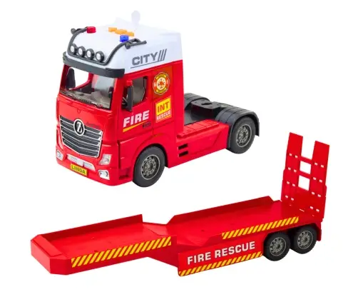 Fire Truck Helicopter Car Lights Sounds Set