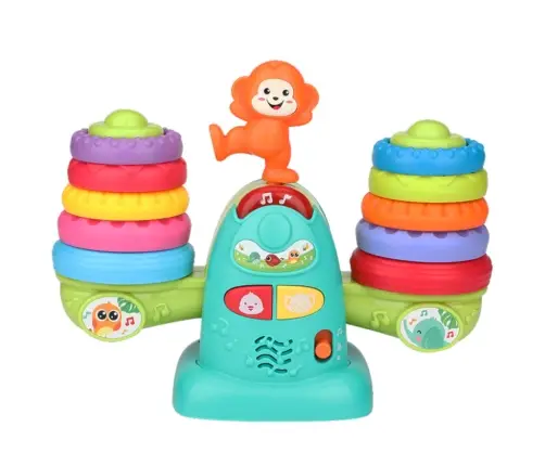 Interactive Educational Scale For Toddlers Blocks Sounds Melodies Monkey