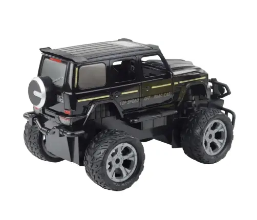 RC Off-Road Car Remote Controlled Lights Black 1:12