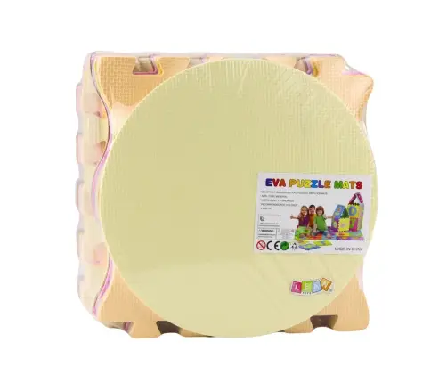 Soft Puzzle Educational Mat EVA Foam Fruits Sweets Pastel 16 pcs. Soft Puzzle Educational Mat EVA Foam Fruits Sweets Pastel 16 pcs.