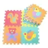 Soft Puzzle Educational Mat Animals EVA Foam Colorful 9 pcs.