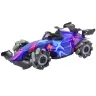 RC Remote Controlled Racer 1:10 Lights Sounds Water Steam Blue