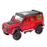 Off-Road Car Metal Pull-Back Drive Opening Doors Red 1:22