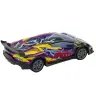 RC Remote Control Sports Car LED Lights Purple 1:22