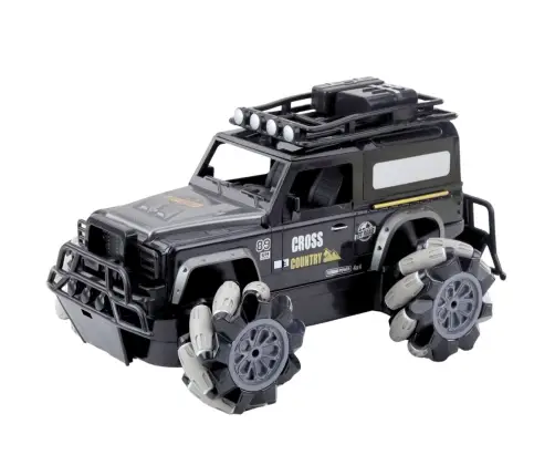 RC Off-Road Car Remote Controlled 360° Rotation 1:12 Black