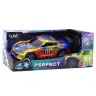 RC Racing Car with a Glowing Body, Blue and Yellow
