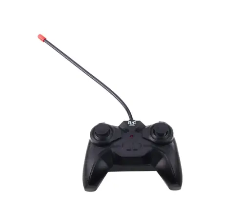 Remote Controlled Racing Car with Light-Up Case Orange and Turquoise