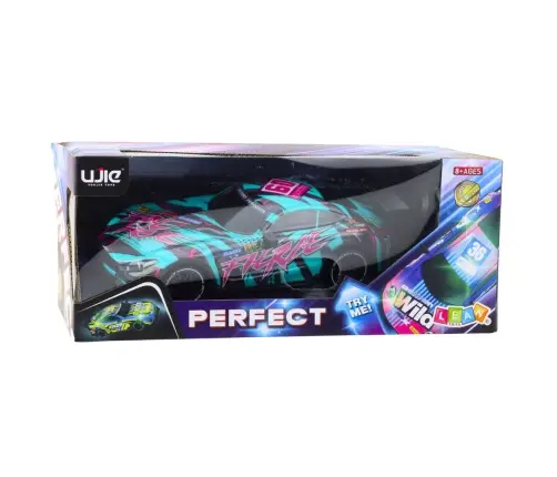 Remote Controlled RC Racing Car Green Pink