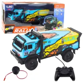 Remote Controlled Truck RC Remote Control Sounds Blue