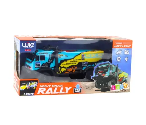 Remote Controlled Truck RC Remote Control Sounds Blue