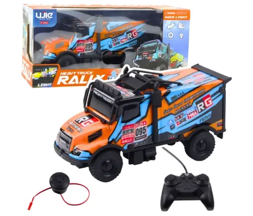 RC Truck Remote Control Orange Blue