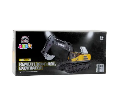 RC 11-CH Yellow Crawler Excavator 1:20