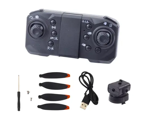 Drone D6 PRO Camera LED Lights App Light Gray