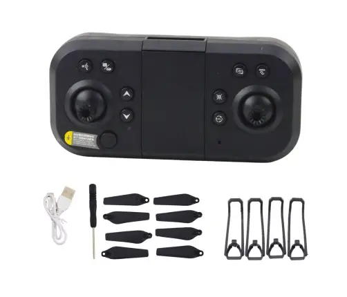 Drone LU50 Air Dual Camera HD MV Video LED Lights App