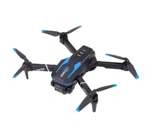 Remote Controlled Drone LU800 Camera LED Lights Blue