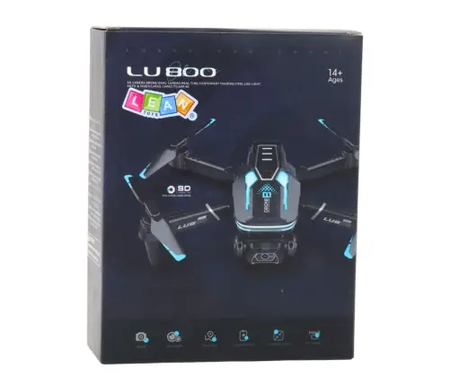 Remote Controlled Drone LU800 Camera LED Lights Blue